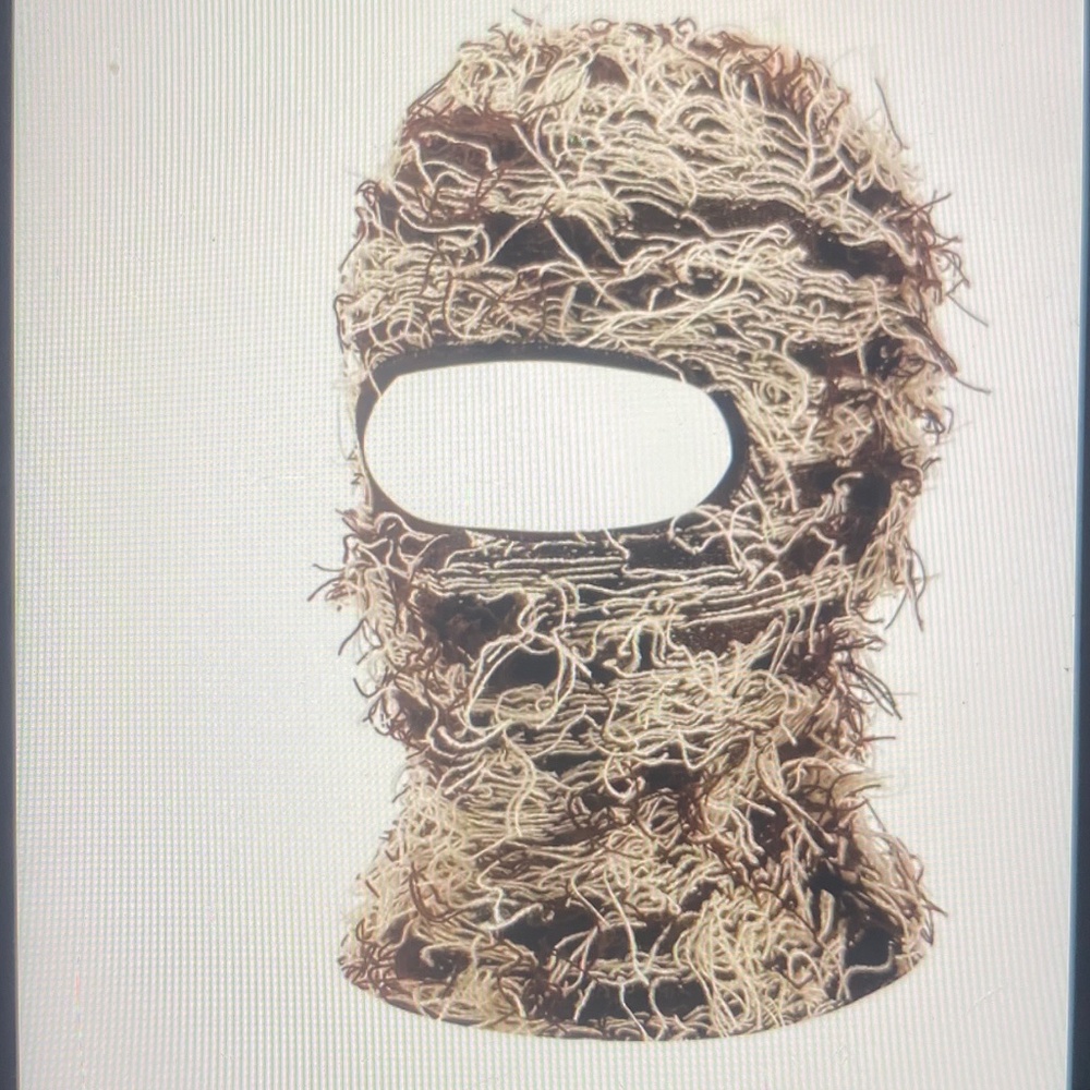Fuzzy ski mask
